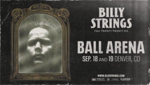 Billy Strings - September 19, 2026 7:30 PM - 8:30 PM